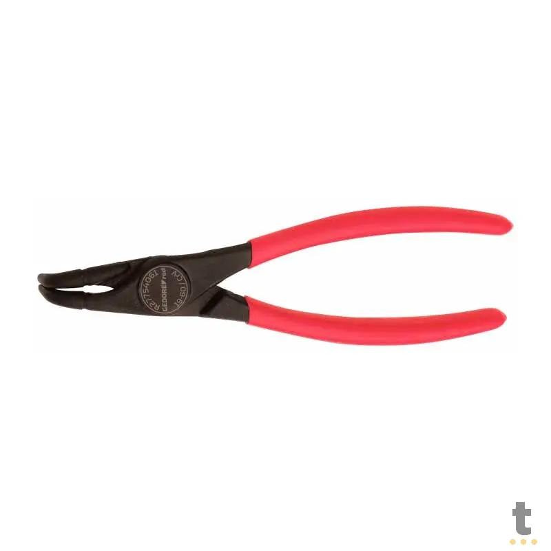 Alicate para Anéis Internos de Pontas Curvas Red - 100143 Truedata